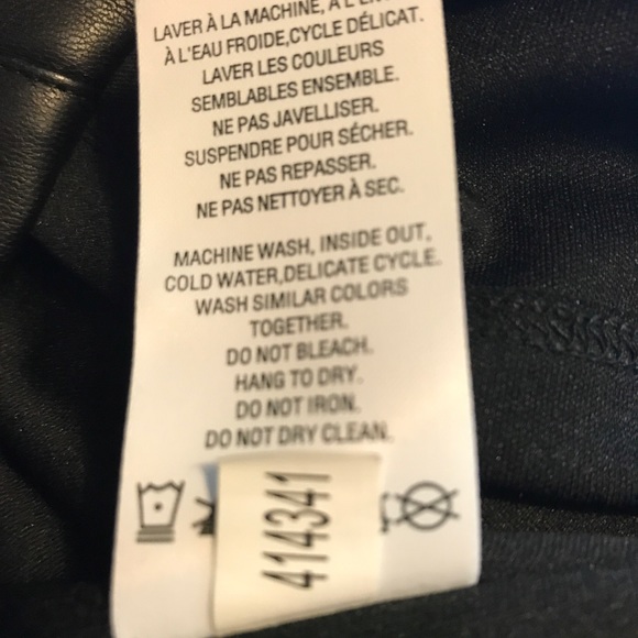 NWOT Reitmans  Vegan Leather Skirt Size 16 - Picture 14 of 14